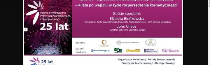 Konferencja „Szanse i zagrożenia dla polskiej branży kosmetycznej – 4 lata po wejściu w życie rozporządzenia kosmetycznego”